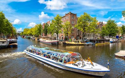Canals of Amsterdam   Olandija