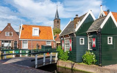 Volendam, old fishing village   Olandija