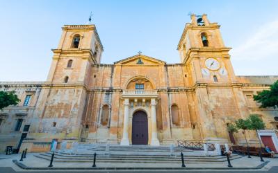 Roman Catholic co cathedral in Valletta, Malta