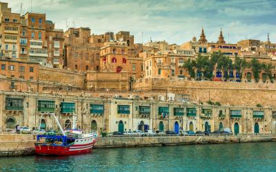 Valletta embankment