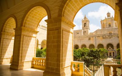 The Church Saint Dominic in Rabat, Malta