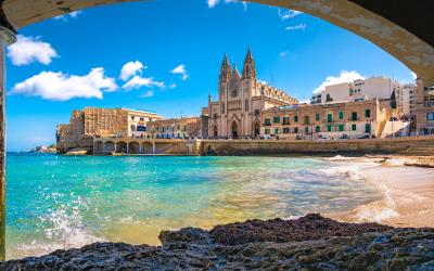 View of Saint Julian, Malta