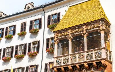 Goldenes Dachl at Innsbruck in Austria