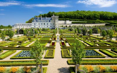 Villandry Castle with garden, Indre et Loire