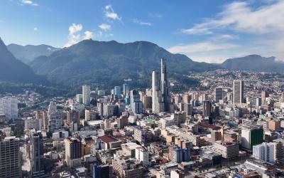 Monserrate Mountain At Bogota In Cundinamarca Colombia