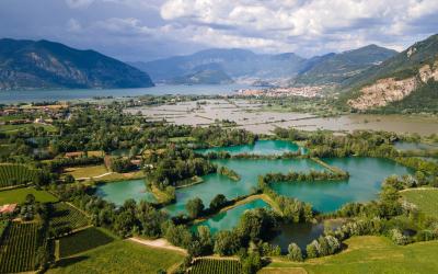 Franciacorta Aerial view