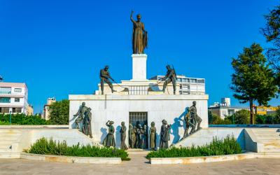 Statue of Liberty at Nicosia, Cyprus