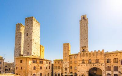 San Gimignano, Italy,