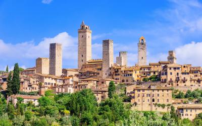 San Gimignano, province of Siena. Tuscany, Italy.