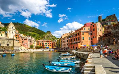 Village of Vernazza, Cinque Terre, Italy