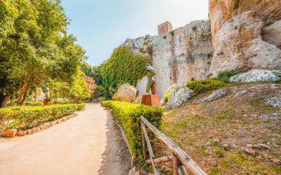 Greek theatre at Archaeological Park of Syracuse